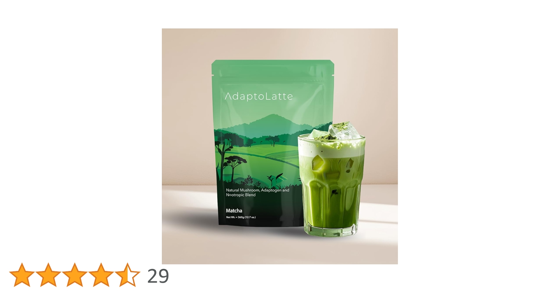 Amazon.co.jp: AdaptoLatte アダプトラテ 抹茶 360g