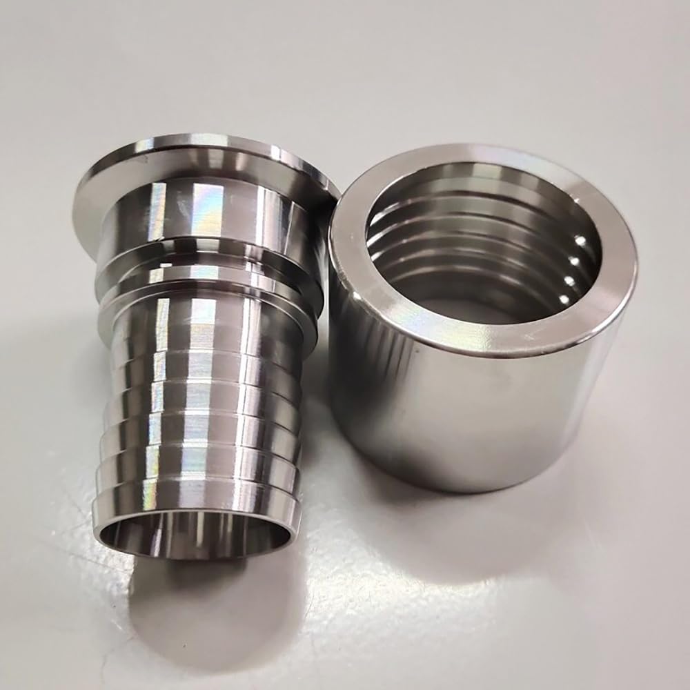 1 Uds. Junta A Presión De Triple Abrazadera De Acero Inoxidable 304, Conexión De Lengüeta for Manguera for Tubos Homebrew De 32mm De Diámetro Interior(32mm-K64mm-41 * 67mm)