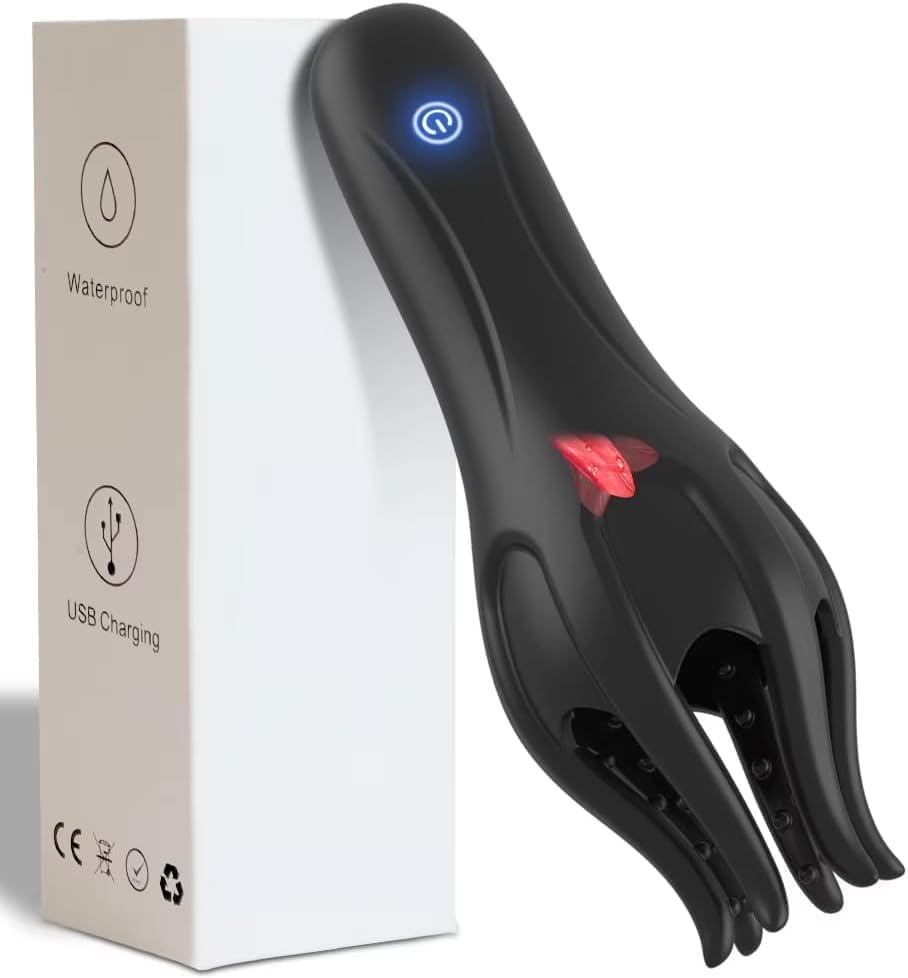 2026 Upgraded 3-in-1 Pro for Men Wave Therapy Devices Can App Control or Remote Control IPX7 Waterproof for Vitality & Relaxation (C C)