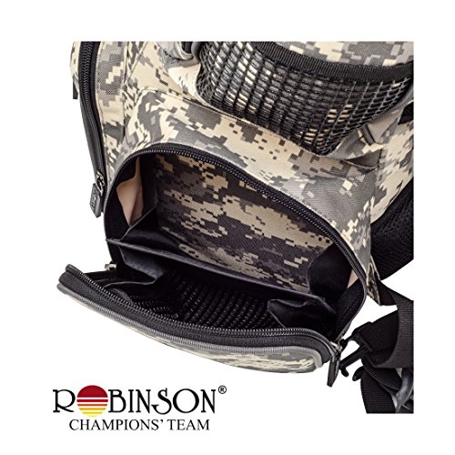 Robinson CAMO Predator 29x20x44cm Angelrucksack Angeltasche Rucksack – Bild 4