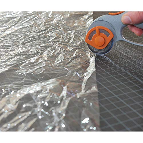 Hyakdesigns™ Crinkle Paper Plastic Film | 1 Sq Yard - Commercial Grade Crinkle - Add Texture & Noise To Toys | Noise Making Crinkle Crinkle Paper, Crinkle Paper For Baby Toys, Crinkle Sound For Toys #TOP1