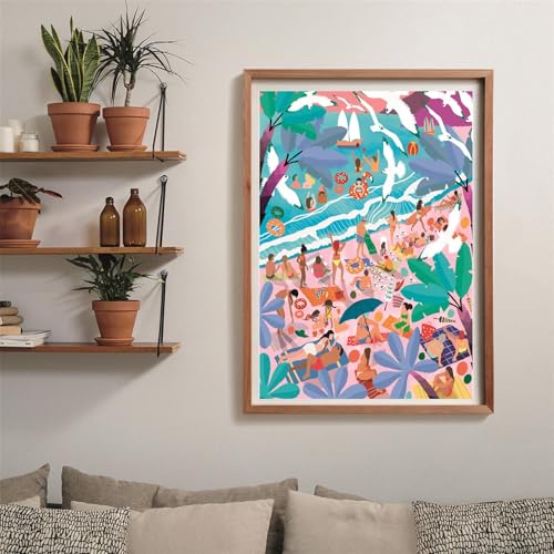 Clementoni Puzzle Sonntags am Strand 1000 Teile Erwachsene – Ansicht 5