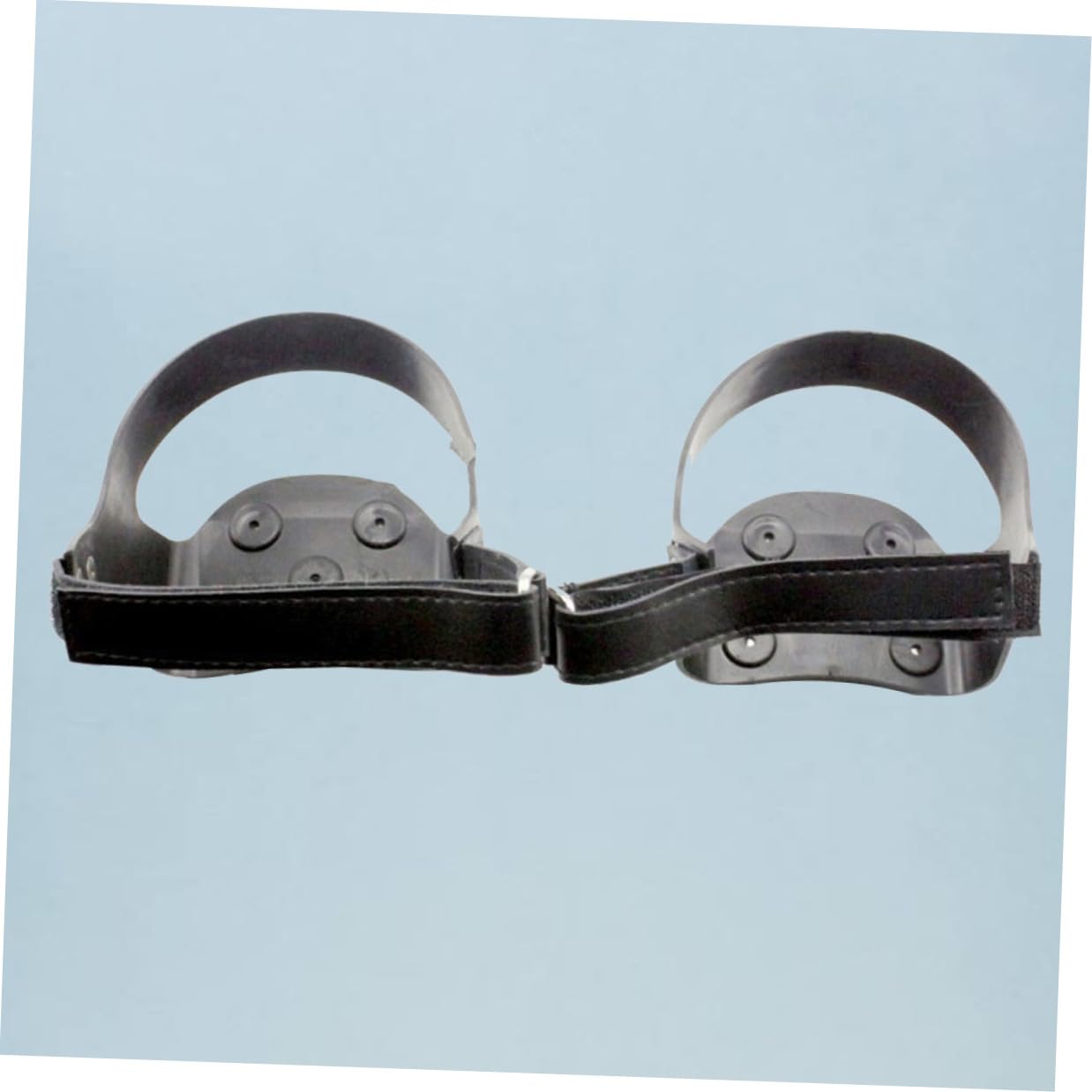 Ramponi da Ghiaccio in Silicone con Denti per Scarpe Donna Tacchetti Antiscivolo Leggeri e Resistenti con Fascia Riflettente per Corsa Arrampicata e Trekking Sicuro su Superficie