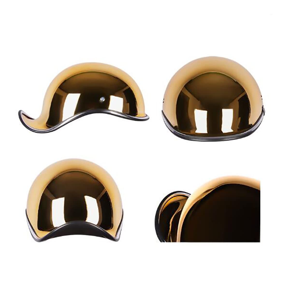 SDFGDFD Motorcycle Helmet Scooter Helmet DOT/ECE Approved,tylish Motorcycle Half Helmet, Has Passed Road Safety Tests, and Effectively Protects Head Safety