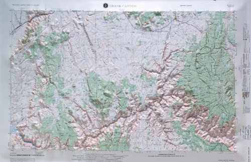 Grand Canyon, Arizona (Western United States 1:250,000, V502P)