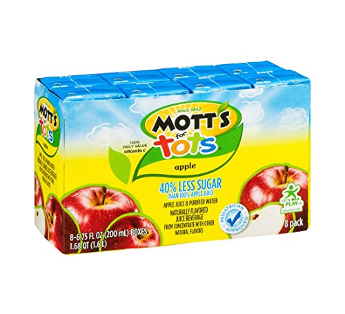 motts apple juice boxes - Mott's Apple Juice & Purified Water, 8 PK (Pack of 4)