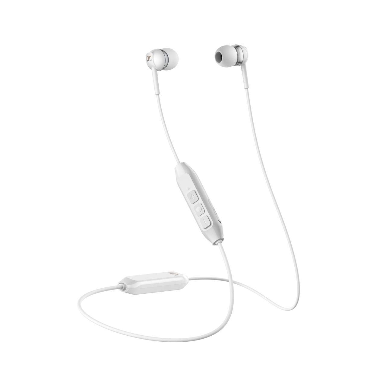 SennheiserCx 150Bt Bluetooth 5.0 Wireless Headphone - 10-Hour Battery Life, Usb-C Fast Charging, Two Device Connectivity - White