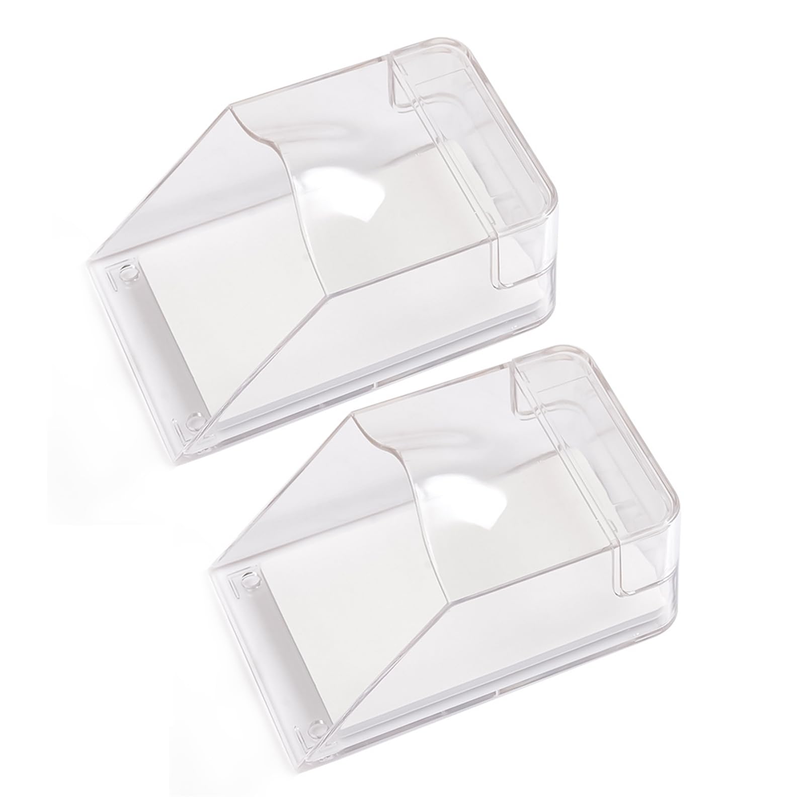 Kaeltsyn 2Pcs 1Pc / Doorbell Weatherproof Protector Weather Blocking Cover Guard For Doorbell Outdoor Keypad Cover Alarm Weatherproof Housing