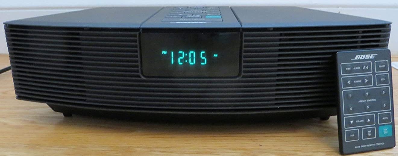 Bose Wave AM/FM Clock Radio - Model AWR1G1 - Graphite, Certified Refurbished (Renewed)