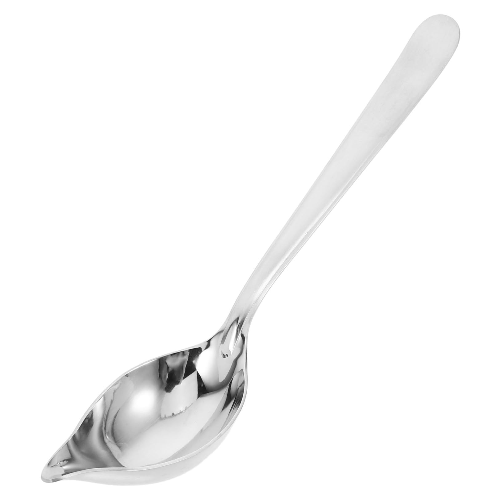 Unomor Stainless Steel Long-handled Sauce Spoon Mini Ladle for Cooking Basting and Serving