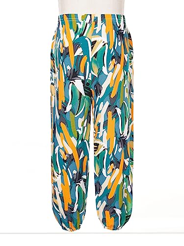 Linjinx Kids Girls Boys Bohemian Print Harem Pants Yoga Baggy Hippie Pants Summer Beach Trousers Sweatpants4