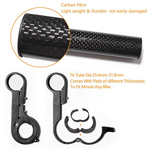 image for Monrand 10CM Handbar Extender,Aluminum Alloy Bicycle Handlebar Extensi