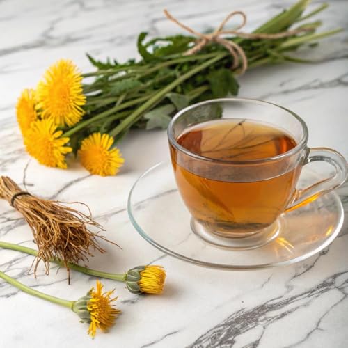 Image of FGO Organic Dandelion Root, Cut and Sifted Loose Tea, 4 Ounce Resealable Bag, Packaging May Vary (Pack of 1)