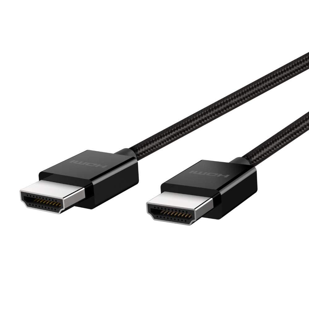 Belkin Cavo HDMI ad Alta Velocità Ultra HD (2018), 4K da 2 metri, Supporto 4K/120 Hz e 8K/60 Hz e Dolby Vision/HDR 10, 48 Gbps