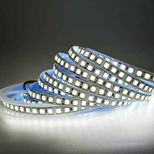 Tira de luces LED 12V 16.4ft blanco 6000K 600 LEDs miniatura 2