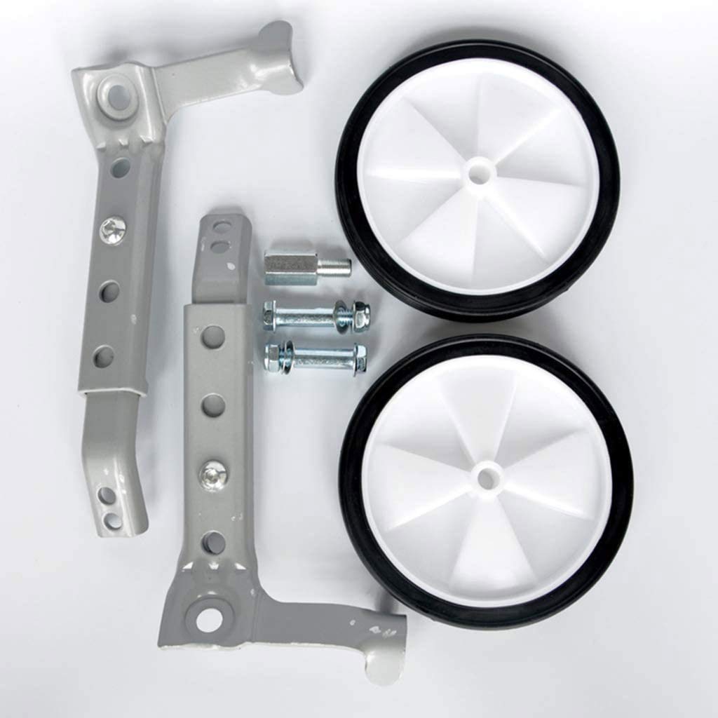 Vhbw 2x Roulettes Inflexibles Pour Vélo Enfant 16 Pouces