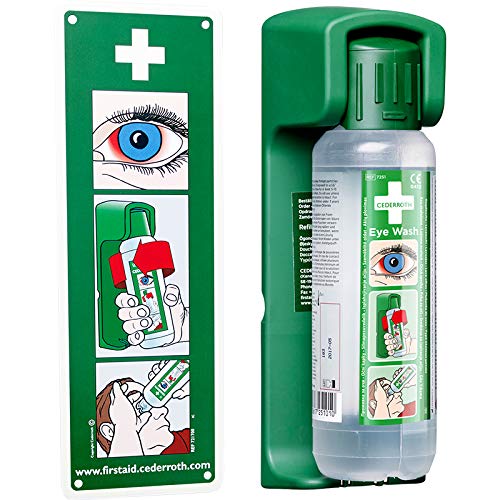 Cederroth Eye Wash and Wall Bracket (CD17)