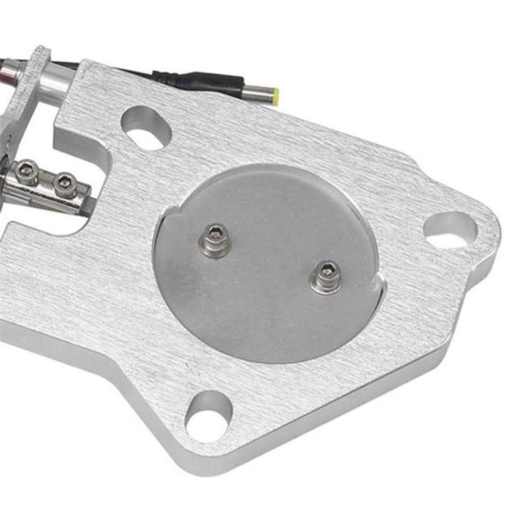 SHABD Remplacement pour Gorge de Queue de Tuyau D'Échappement de Soupape de Commande Électrique en Aluminium Modifié (Applicable à 3 Pouces)