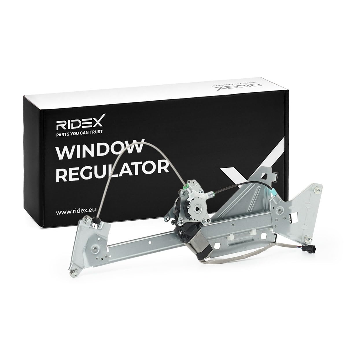 RIDEX 1561W0468 Elevalunas eléctrico Izquierda con electromotor Compatible con HYUNDAI COUPE GK