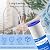 Purevua 6-Pack 20 Micron Pleated Water Filter Cartridge, 10" x 2.5" Washable & Reusable PET Sediment Filter for Well Water & Whole House Pre-Filter, Compatible with WFPFC3002, WHKF-WHPL, AO-WH-PRE-RP2