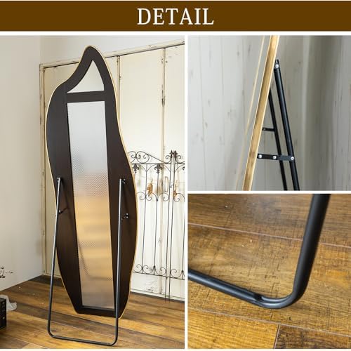 Amazon.co.jp: ミラエート 鏡 スタンドミラー 全身 姿見鏡 ウェーブ