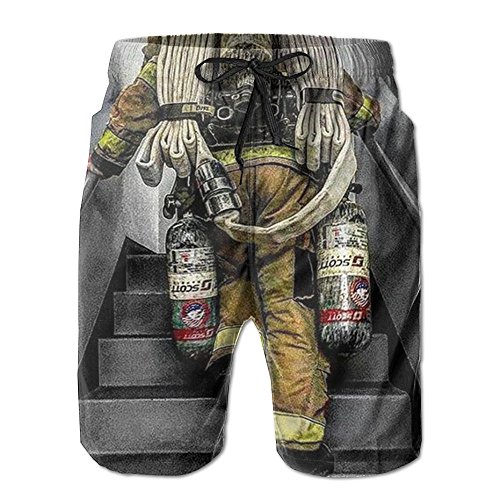 firefighter swim trunks