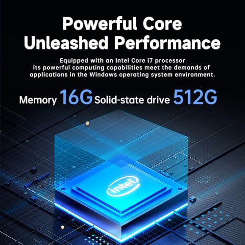 Image of HORION OPS Mini PC for Smart Board - OPS Computer Support 4K Dual Display with 16GB RAM 512GB ROM /WiFi 6 /Windows 11