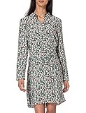 Knopfleiste und Gürtel VERO MODA Damen VMELLIE L/S Short Dress WVN Kleid, Nomad/AOP:Ellie, M