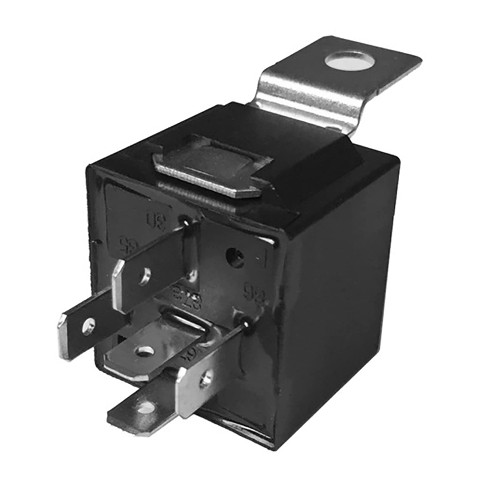 30 Piezas Interruptor de Relé de 5 Pines 12V (SPDT) (30/40 Amperios) Relé Automotriz de 12 Voltios para Ventiladores Automotrices