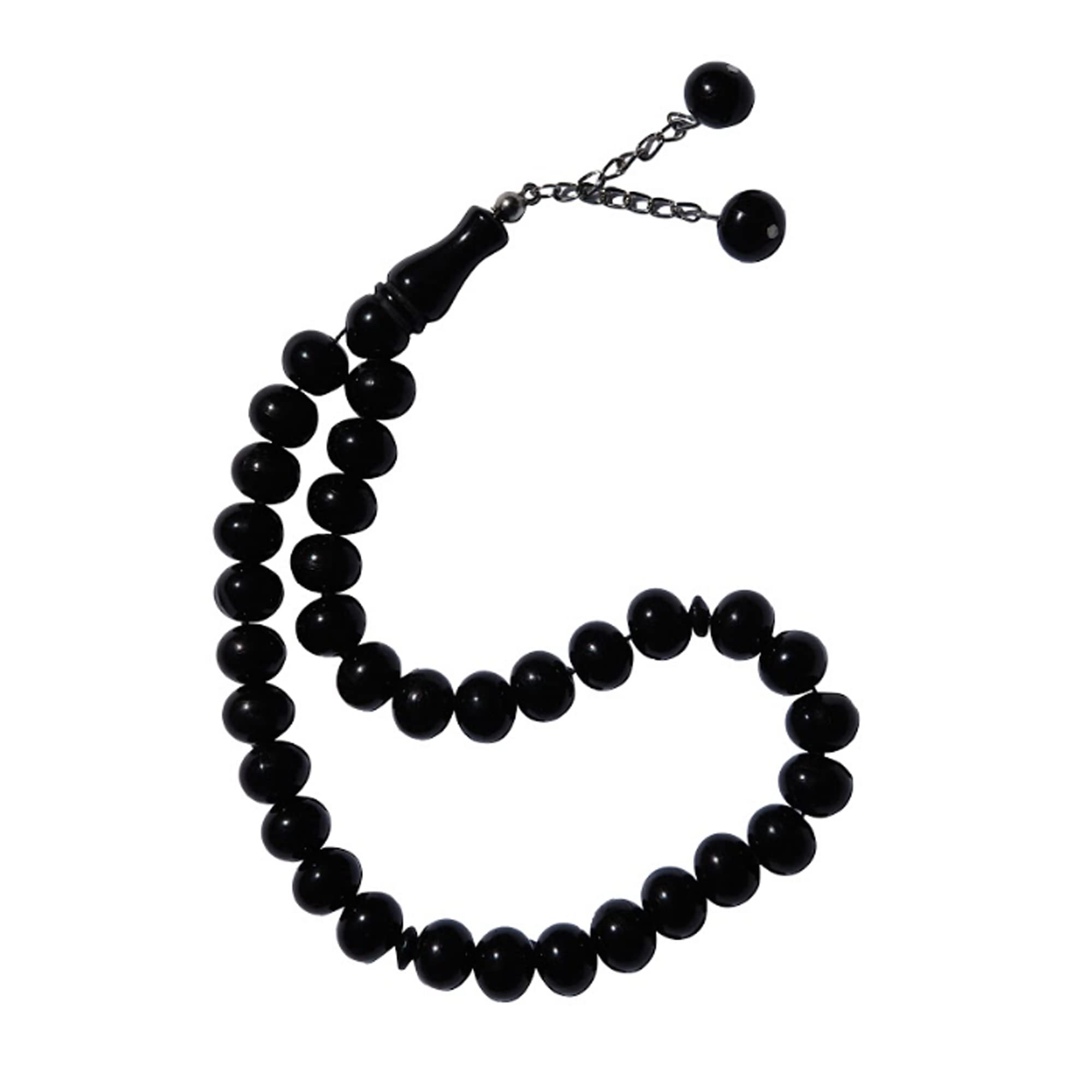 Amazon.com: 33-Bead Large 12x9.5mm Black Monomer Muslim Tasbih Amazon.com: 33-Bead Large 12x9.5mm Black Monomer Muslim Tasbih