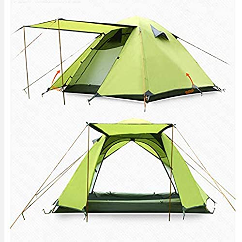 Carpa de camping para 3 personas con varillas de aluminio miniatura 2