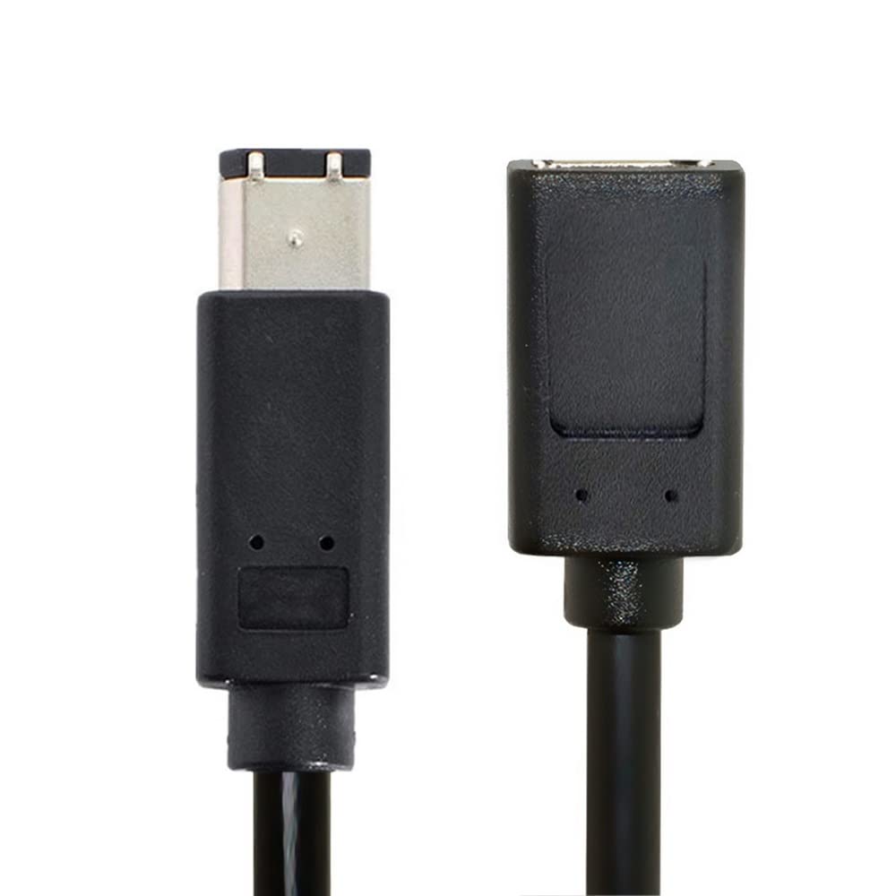 xiwai Firewire 1394a 400-400 IEEE 6Pin Femmina a 6Pin Maschio Cavo di Prolunga 20cm per Laptop Data Video Capture Card