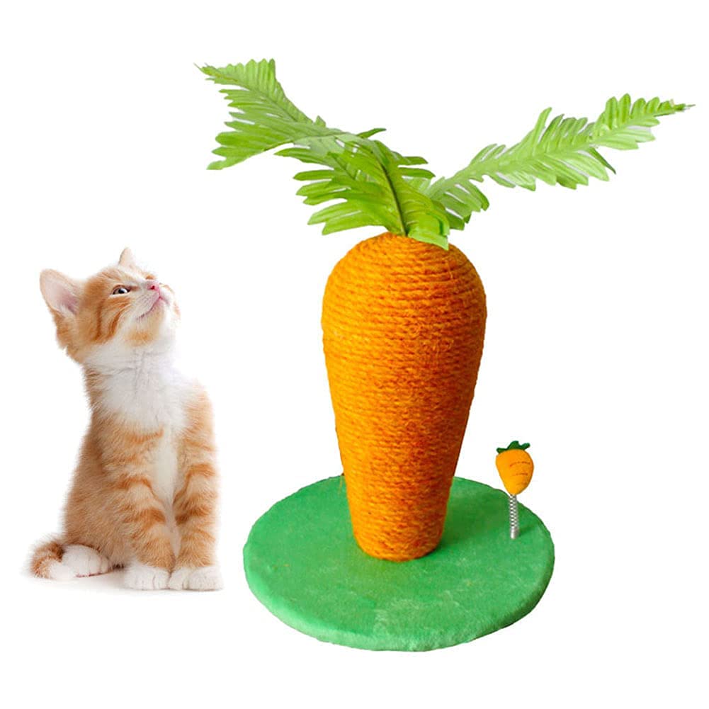 Amazon | 猫 爪とぎ にんじん 型猫タワー 猫用 爪研ぎ 爪磨き キャット