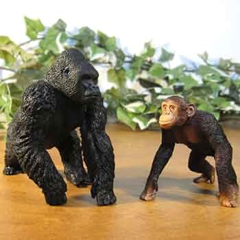 HOTant チンパンジー 猿 リアル フィギュア 置物 動物 雑貨 インテリア HOTant チンパンジー 猿 リアル フィギュア 置物 動物 雑貨
