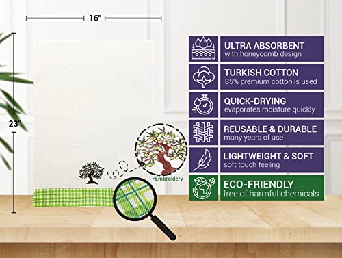 Lavien-Home-Kitchen-Towels-Highly-Absorbent-Soft-Tea-Towels-Housewarming-Gift-Olives-Set-of-4-Turkish-Cotton-Waffle-Weave-Embroidered-Green-Farmhouse-Decor-16-x-24-inches Lavien Home Kitchen Towels Highly Absorbent Soft Tea Towels Housewarming Gift Olives Set of 4 Turkish Cotton Waffle Weave Embroidered Green Farmhouse Decor 16 x 24 inches
