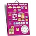 Mon Premier Calendrier- Calendrier Enfant Educatif- Calendrier Magnétique Enfant-En Francais (Rose)