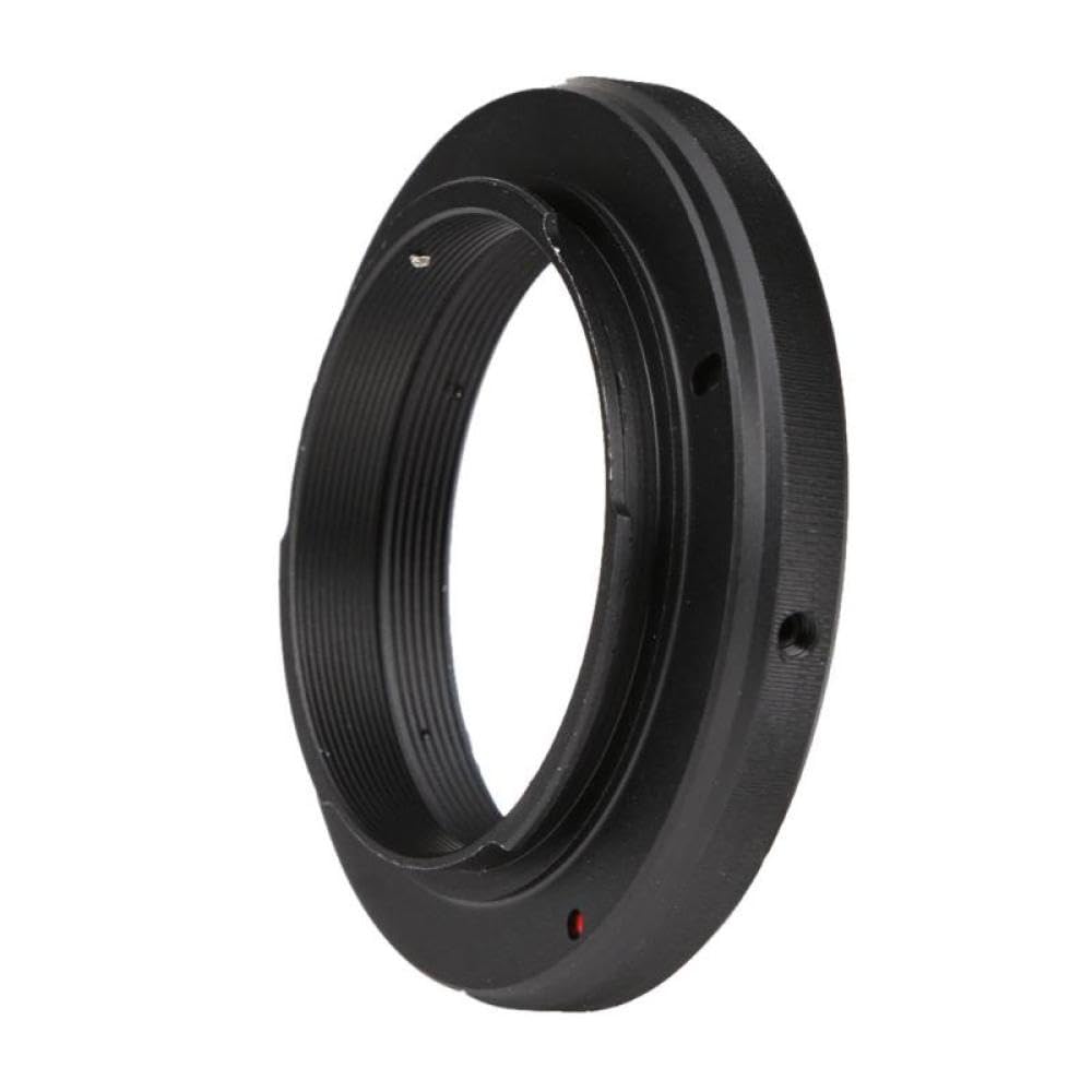 Anello adattatore universale in lega di alluminio con attacco T2 per fotocamere reflex Nikon collegate ai telescopi (M42 x 0,75 passo)