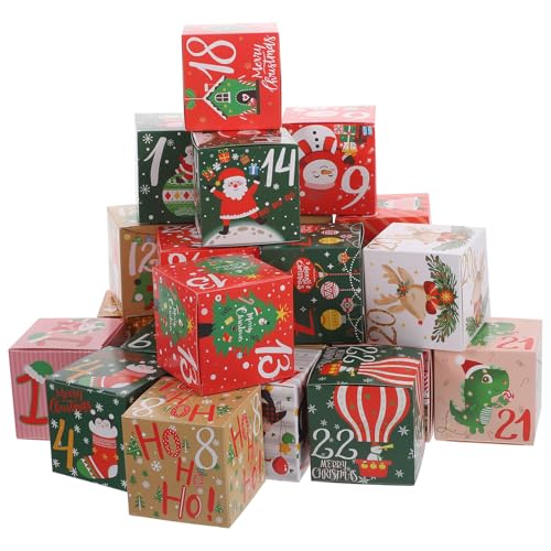 BAZEITFLOW �N���X�}�X�A�h�x���g�{�b�N�X 24���� �������َq�� �L�����f�B�[���[ �p�[�e�B�[�����p ���ړI��P�[�X