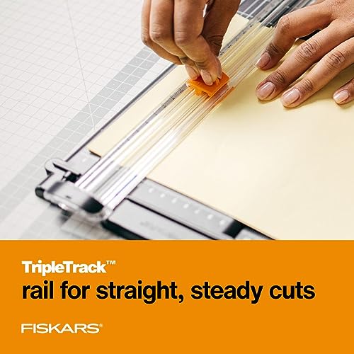 Fiskars 12 Inch Titanium SureCut Paper Trimmer (01-005454) image 6