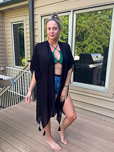 Image of Moss Rose Women Summer Bikini Kimono Bathing Suit Cover Ups for Swimwear