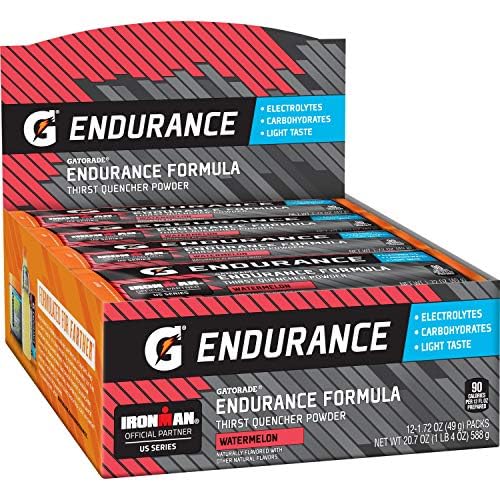 Gatorade Endurance Powder With Electrolytes, Watermelon, 1.72 Ounce (Pack of 12) - image 1
