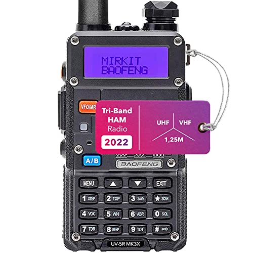 Discount 70% Mirkit x Baofeng Radio UV-5R MK3X Legal Power 2021 2100 mAh Li-ion Battery, Tri-Band Radio VHF, 1.25M, UHF, Mirkit Edition and Neck Strap Lanyard Mirkit Ham Radio Operator Discount 90% Mirkit x Baofeng Radio UV-5R MK3X Legal Power 2021 2100 mAh Li-ion Battery, Tri-Band Radio VHF, 1.25M, UHF, Mirkit Edition and Neck Strap Lanyard Mirkit Ham Radio Operator