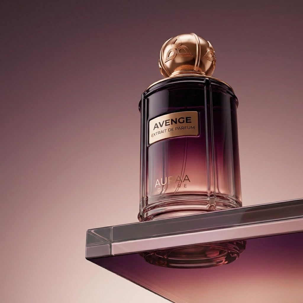 Auraa Desire Avenge Extrait De Perfume 100ml di - Profumo Floreale Fruttato - Profumo Extrait per Uomo e Donna