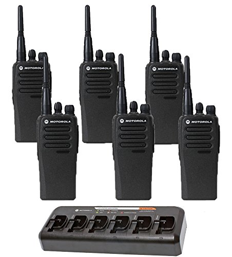 6 CP200D-G6-D HIGH PKG UHF Digital Analog Two-Way Radios AAH01QDC9JA2 1 PMLN6588 6 Radio Charger by Motorola Solutions