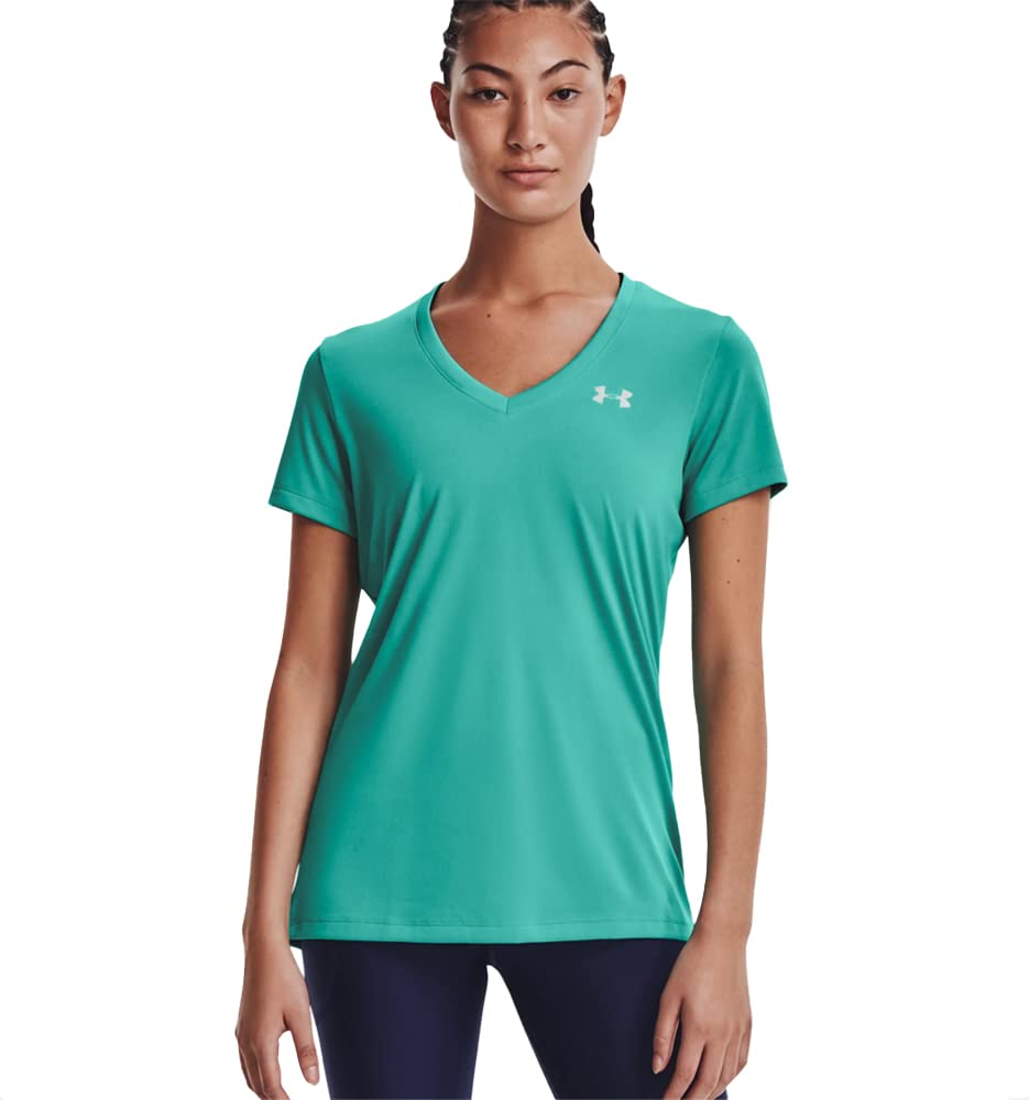 Under Armour Women's UA Tech™ Twist V-Neck Short Sleeve Tech SSV- Twist Mujer (Pack de 1) — view 71