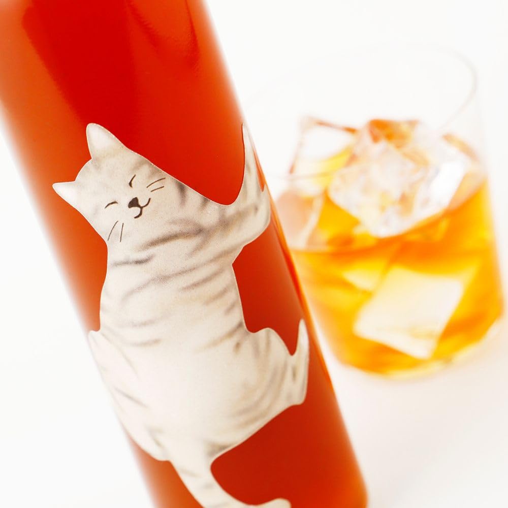 Amazon.co.jp: クランド ねこのさけ 梅酒 500ml 完熟南高梅 ギフト 猫