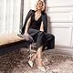 PIZZ ANNU Damen High Heels Strasssteine Knöchelriemen Hohe Schuhe Damen mit Stiletto Absatz Spitze Zehen, perfekt für Party Hochzeit Weiß EU 37
