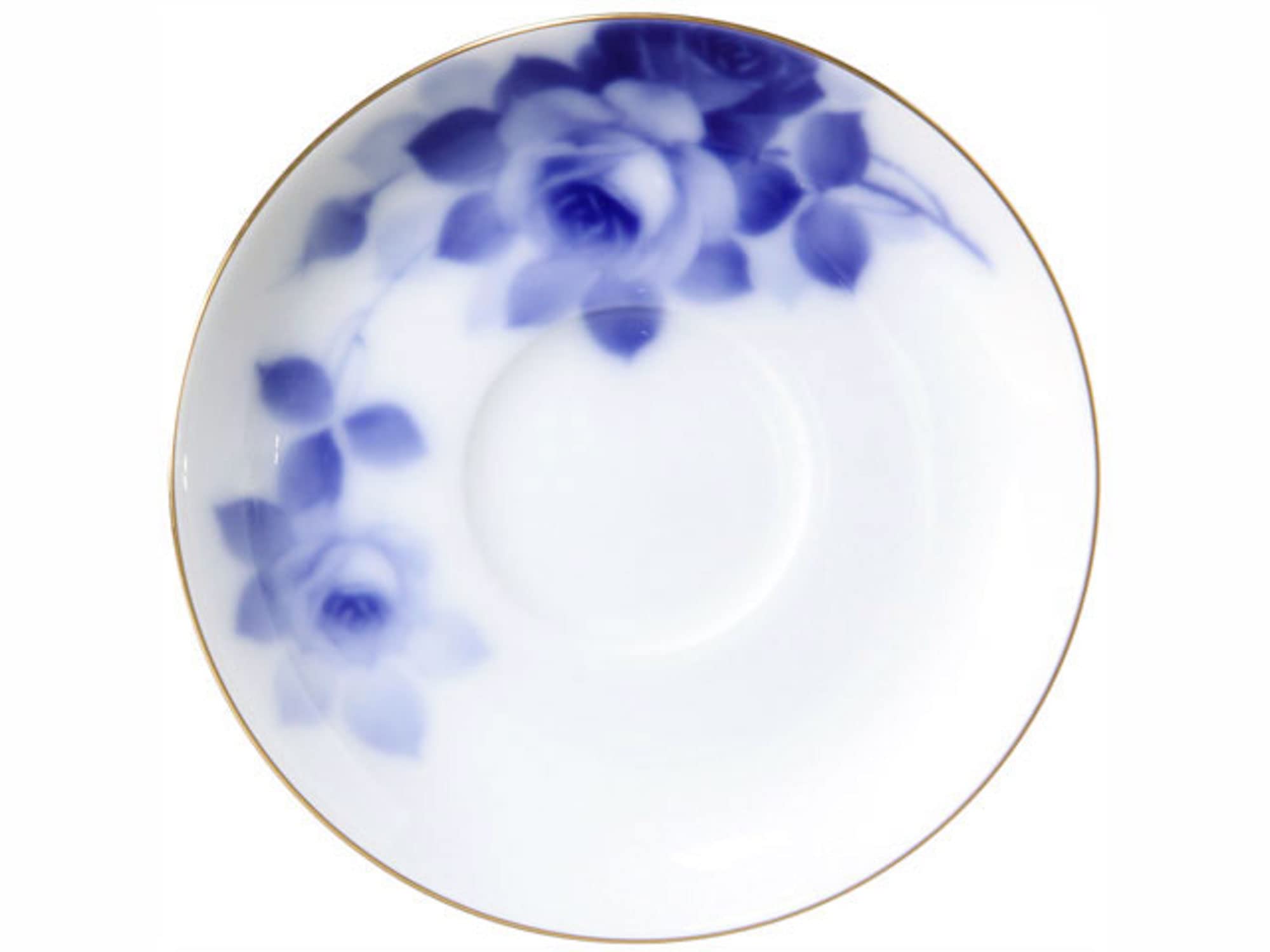 Amazon.com: 大倉陶園 Okura Pottery 6CR/8011 Blue Rose (8011) Cup 