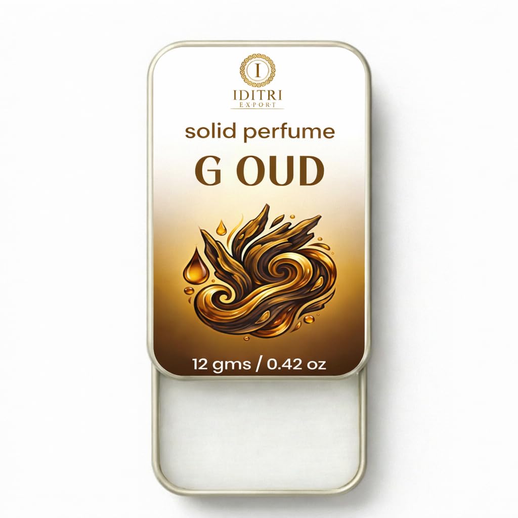 Solid Perfume G Oud | Mogra | Alcohol Free Wax Perfume Balm, Long Lasting Pocket Fragrance Tin 12g, Non Greasy Smooth Glide, Travel Friendly | Date Night | Party Luxury Feel-picture-54
