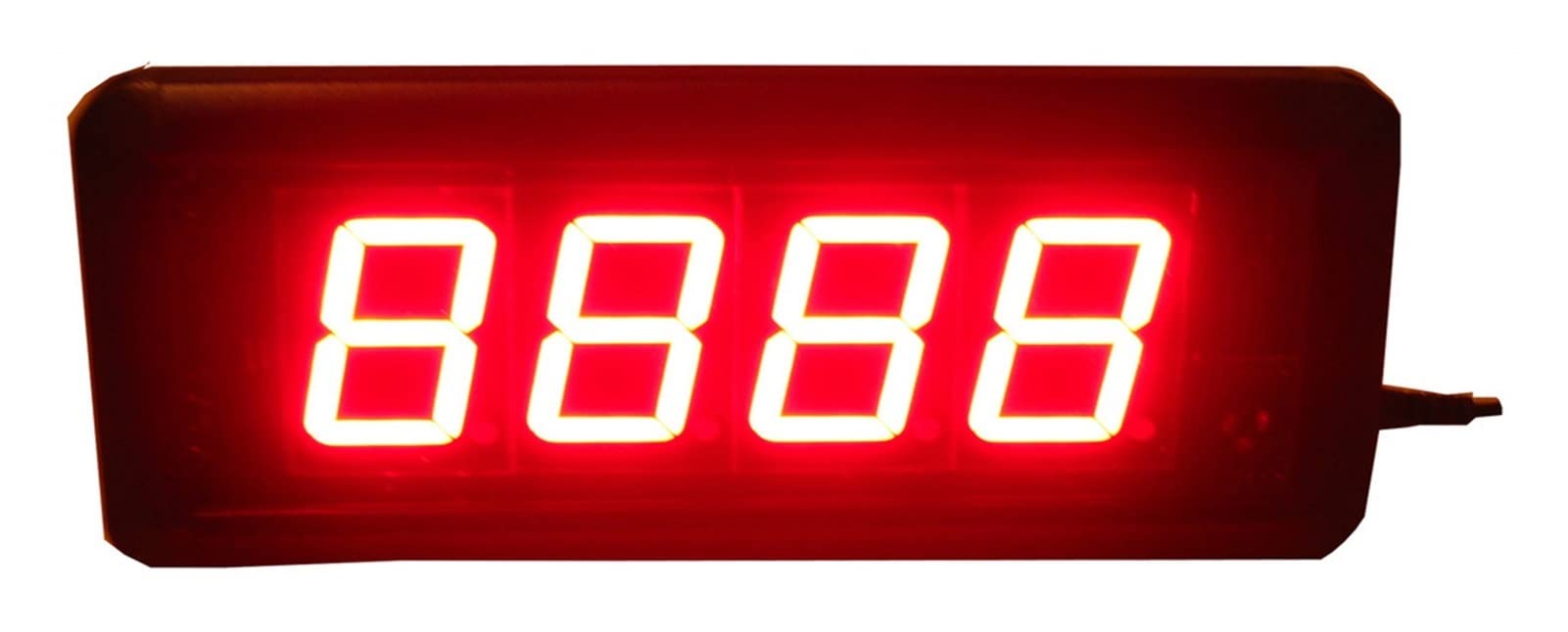 1.8 pulgadas de color rojo 9999 días Cuenta regresiva Reloj evento, examen, cuenta regresiva del día deportivo (HIT4-1.8R)